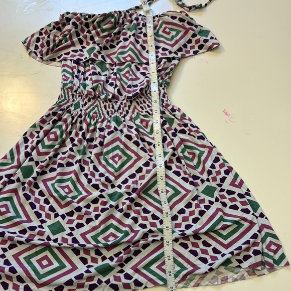 Rachel Pally Black and White Flutter Sleeve Mini Dress - Picture 5 of 7